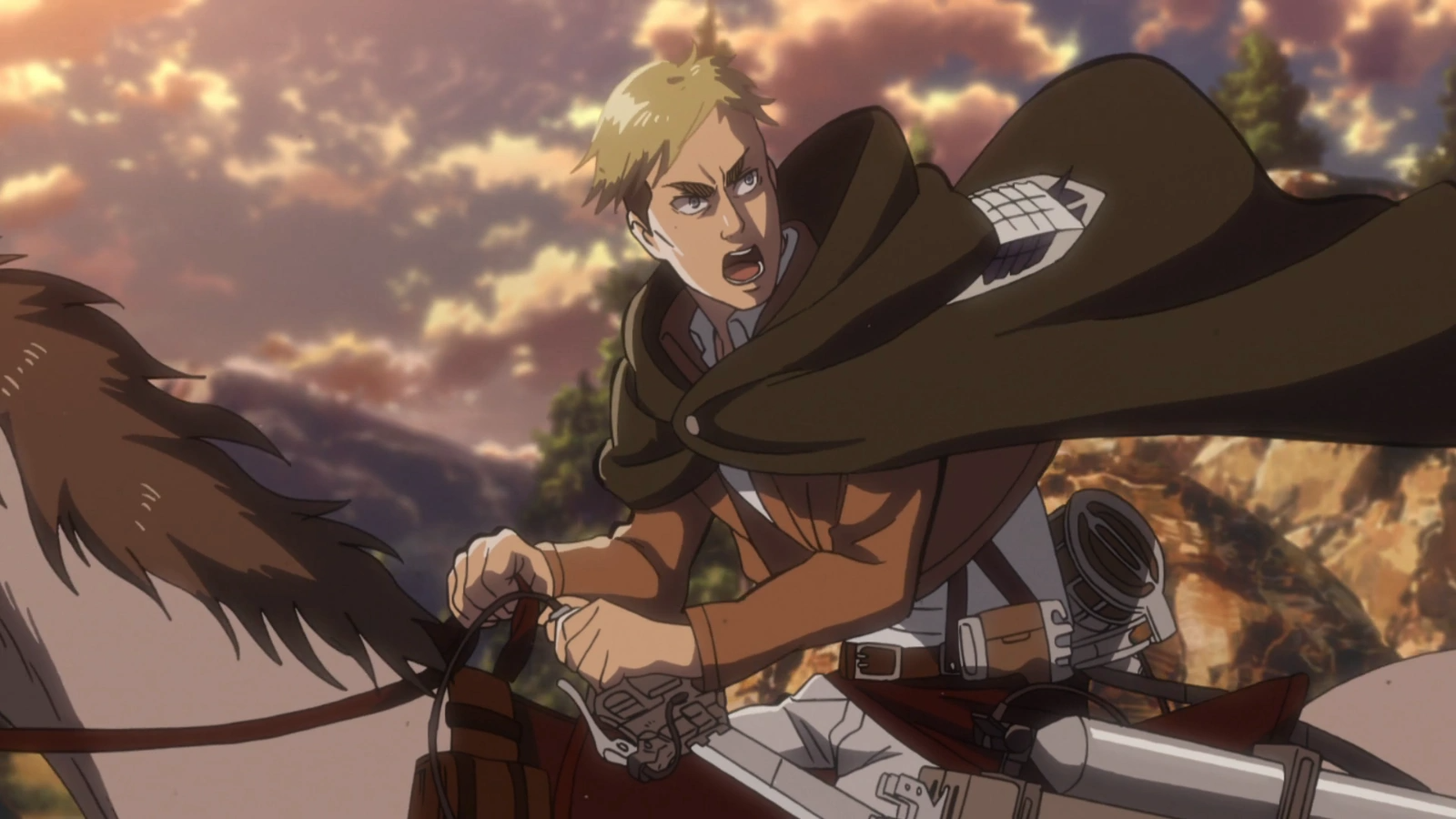 Erwin dirige a los titanes hacia Reiner